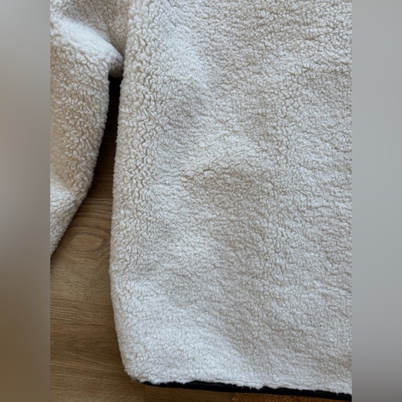 🎄NWT 4th & Reckless exclusive button detail faux shearling jacket in cream - Picture 11 of 11